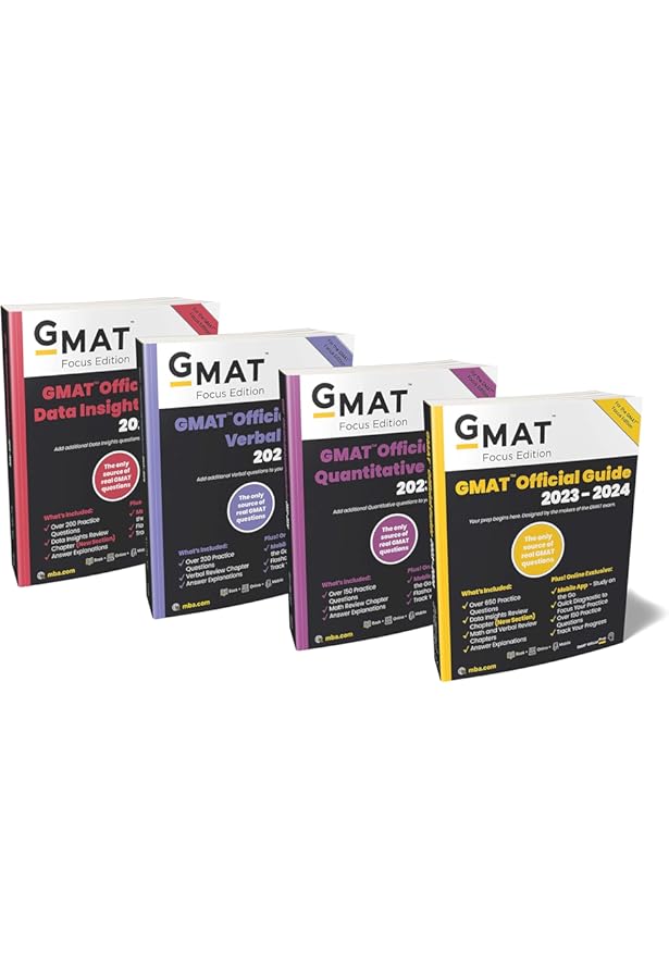 Amazon | GMAT Official Guide 2024-2025 Bundle: Books + Online
