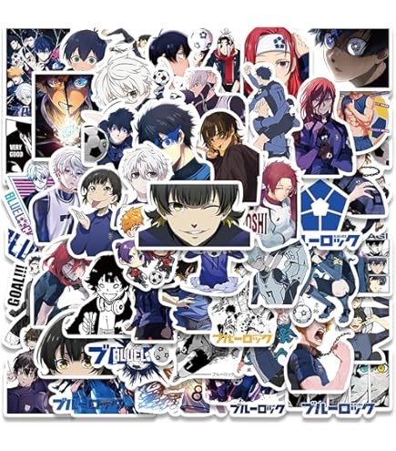 Amazon.co.jp: 50枚forブルーロック ステッカー セット人気 アニメ