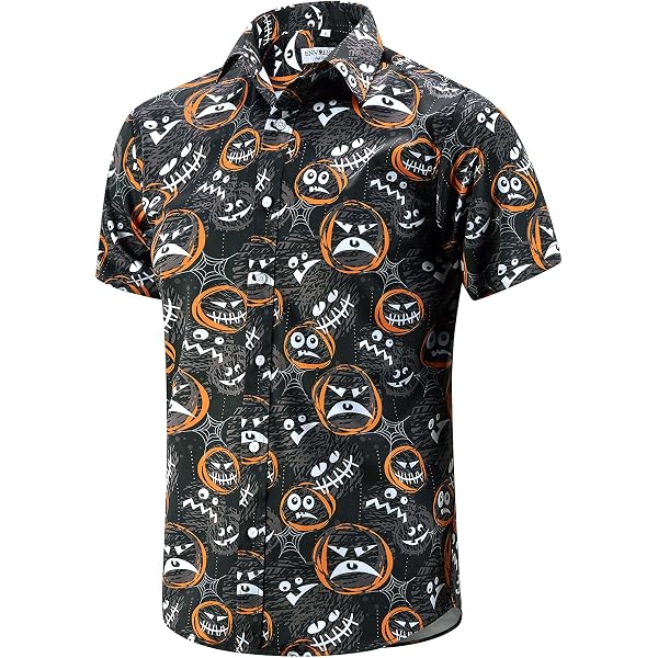 M YESCUSTOM Funny Christmas Hawaiian Shirt For Men - Santa Print, Short Sleeve Party Shirt For Beach & Holiday