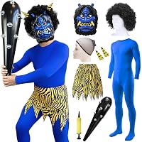 Amazon.co.jp: [GOKEI] 節分 豆まき コスプレ 鬼 青鬼 赤鬼 衣装 充実7