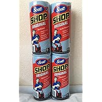 Scott (スコット) SHOP TOWELS / ショップタオル ブルーロール 55枚 4ロールセット