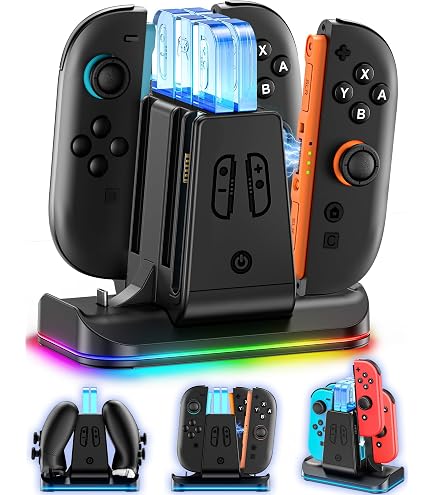 Amazon.co.jp: Switch 2対応 コントローラー 充電スタンド マグネット