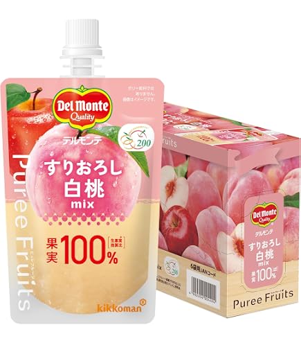 Amazon.co.jp: デルモンテ ピュレフルーツ 3種 各2個 計6個 詰め合わせ