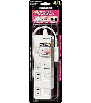 土日限定値下げ‼️ Panasonic WHA 2926WKP タップ 10個入り Amazon.co.jp: パナソニック タップ ホワイト 6コ口・スナップ