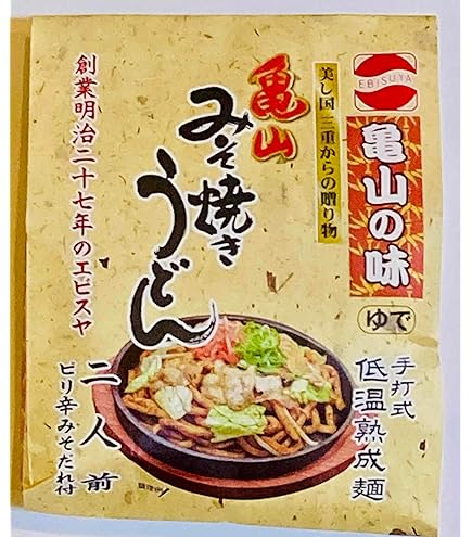 Amazon.co.jp: エビスヤ みそ焼きうどんたれ 350g 亀山のソウル
