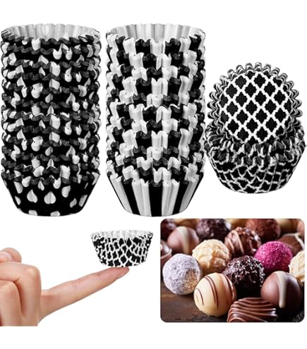 Cupcake Wrappers, KPOSIYA 50 Pack Cupcake Wraps Filigree Artistic Bake Cake  Paper Cup Little Vine Laser Cut Liner Baking Cups Muffin Case Trays for  Wedding Party Birthday Decoration (50, Black) | Michaels Black and White Cupcake Wrappers for Weddings, Graduations, Kids a