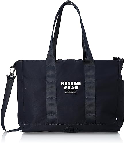 マンシングウェア ゴルフ ボストンバッグ【ブラック】 Munsingwear ボストンバッグ -デサントストア-DESCENTE STORE-