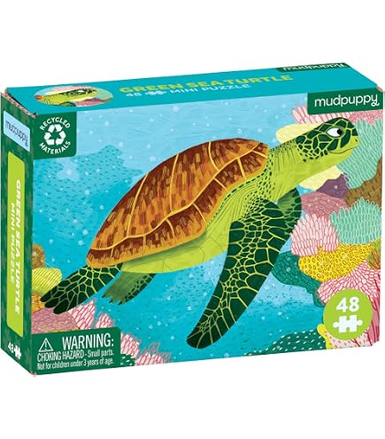 Amazon.co.jp: Mudpuppy エンペラーペンギン ミニパズル 48ピース 8