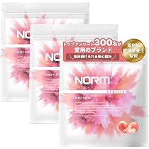 Amazon | NORM ノーム ホエイ プロテイン 人工甘味料不使用 ピーチ 3kg 