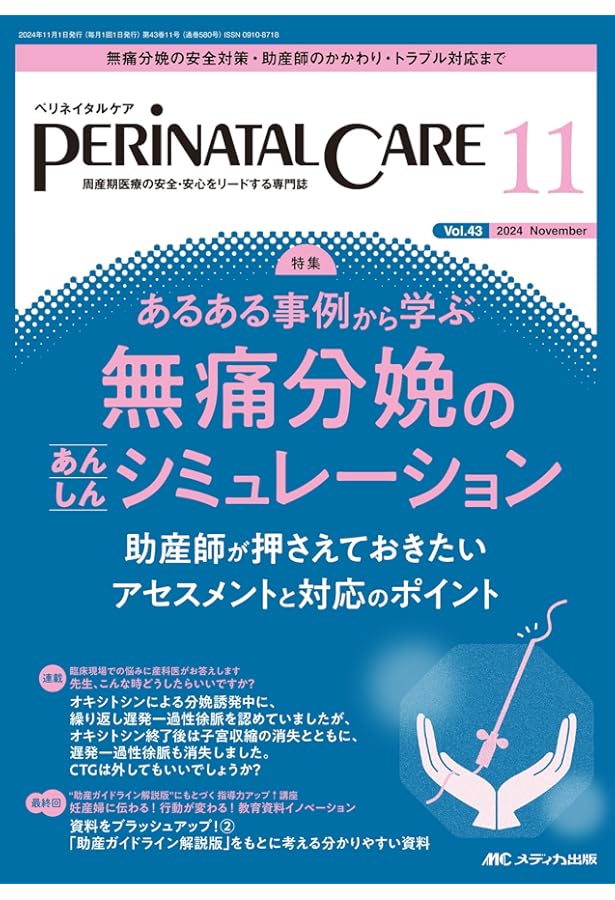 ペリネイタルケア 2024年10月号〈特集〉“進まないお産、安心できない