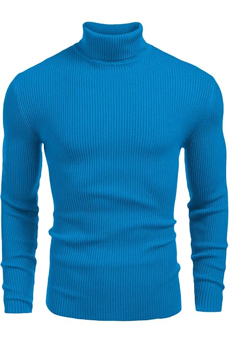 Long Sleeve Pullover Turtle Neck Shirt 