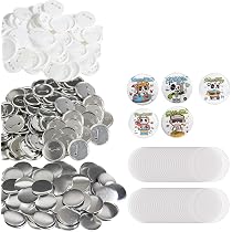 VEVOR 500 Sets 58mm Pin Back Button Parts Kit For Button Maker Machine - DIY Badge Supplies - View #10