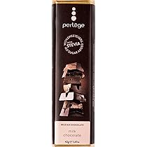 Amazon.co.jp: ペルレージュ ステビア ミルクチョコ 42g : 食品・飲料