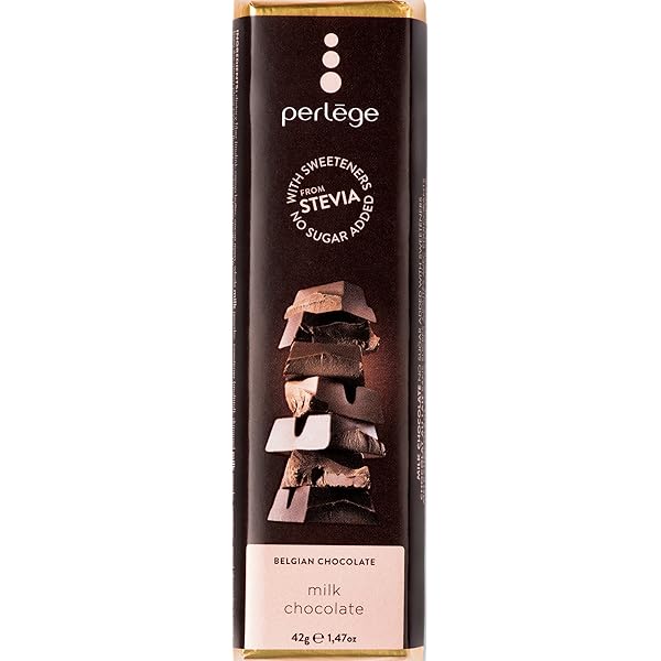 Amazon | ペルレージュ ステビア ダークチョコ&オレンジガナッシュ 42g