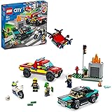 レゴ(LEGO) シティ 出動！しょうぼうレスキュー & ポリスチェイス 60319 おもちゃ ブロック プレゼント 消防 しょうぼう 警察 けいさつ レスキュー 男の子 女の子 5歳以上