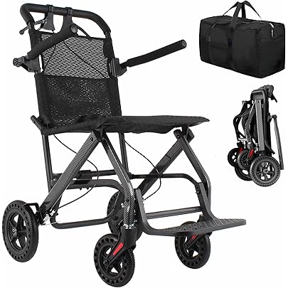 Amazon | ナイス ウェイ(Nice Way)非課税 軽量 折りたたみ式 車椅子 NW