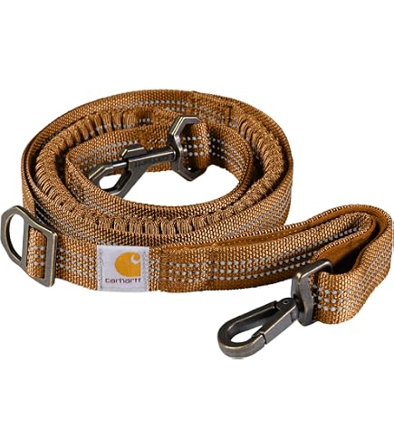 Amazon | Carhartt Field Dog リード 丈夫な600デニール生地 調節可能