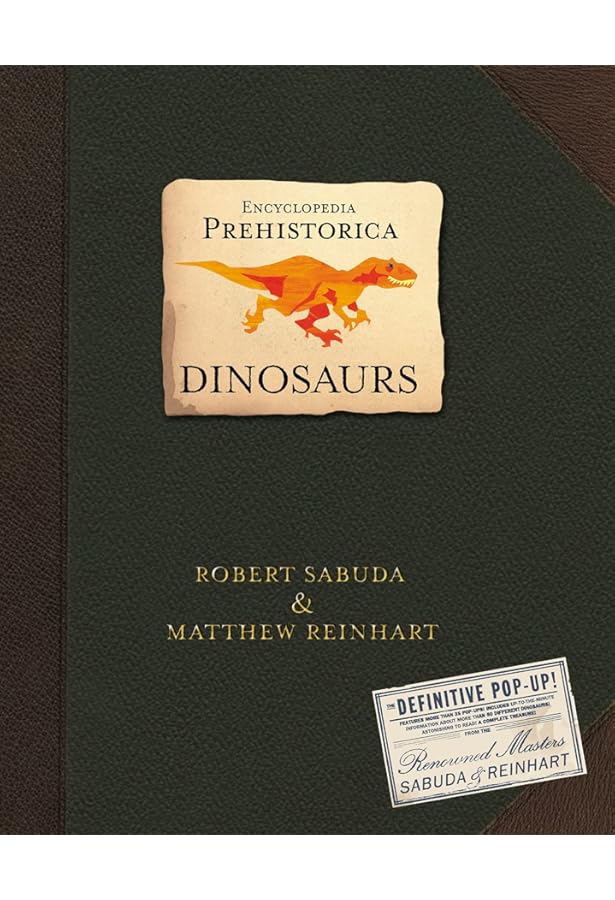 Amazon | Encyclopedia Prehistorica Dinosaurs Pop-Up | Sabuda