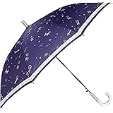 Amazon ピンクラテ ピンクラテ ロゴ総柄 長傘 親骨58cm 女の子 女児 ネイビー 日本 長傘 通販