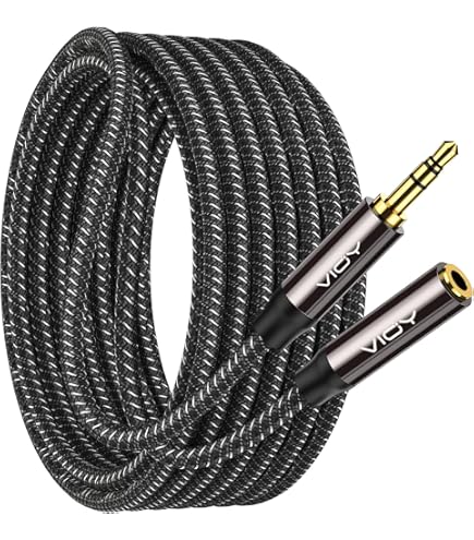 Amazon | Traovien 3.5mmスプリッターケーブル、1/8インチ TRS 3