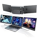 Amazon.co.jp: 14インチ デュアルディスプレイ ポータブルモニタ 2画面