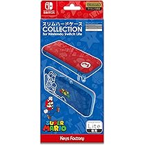 Nintendo Switch Lite ブルー＋マリオデザインケース付き 美品 Amazon.co.jp: 【任天堂ライセンス商品】スリムハードケース