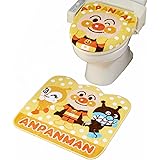 バンダイ アンパンマン トイレ 2点セット トイレフタカバー トイレマット[TO-26]