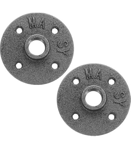 Amazon.co.jp: Home TZH 1/2インチフロアフランジ 20個パック 4ボルト