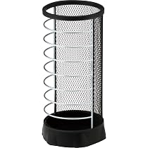 Amazon｜山崎実業(Yamazaki) 傘立て Xチェンジ 丸型 MR-BK 約W22.5×D22
