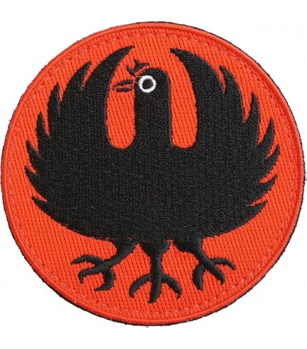 Amazon.co.jp: ワッペン 八咫烏（ヤタガラス） マジックテープ