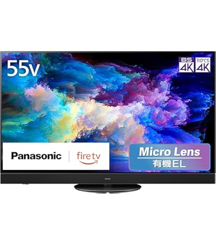 Amazon.co.jp: パナソニック 55V型 有機EL テレビ TH-55MZ1800 設置  