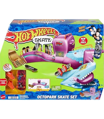 Amazon.co.jp: Hot Wheelsスケート-トリックアウトパック-専用ボードと