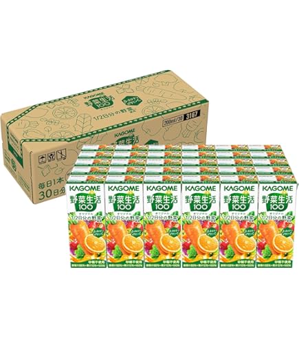 Amazon.co.jp: [3cs] カゴメ 野菜生活100 3種アソートセット （12本×3