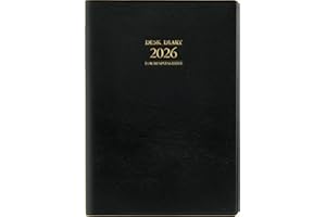 高橋 手帳 2026年 4月始まり A5 ウィークリー デスクダイアリー 黒 No.912