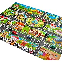 Amazon.co.jp: Percy's Caravan 道路 プレイマット ミニカー ジャンボ
