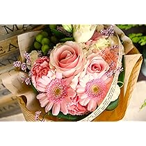 Amazon｜【クール便配送】花束 誕生日 生花 指定日配送 花