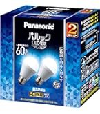 Amazon | パナソニック パルック LED電球 口金直径26mm 60W形相当