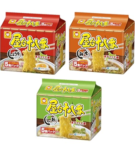 Amazon.co.jp: 【北海道限定】マル ちゃん 屋台十八番 4種セット 各5食
