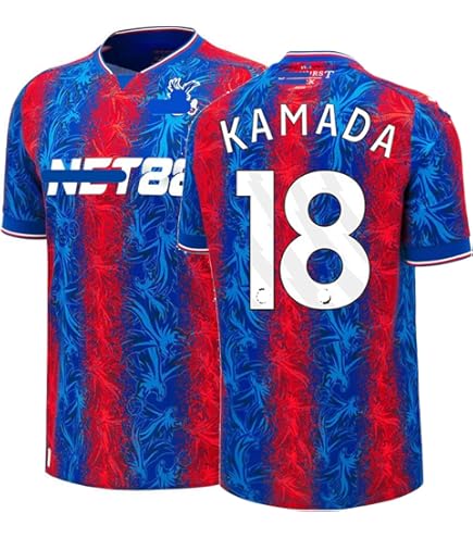 鎌田大地 クリスタルパレス アウェイ 長袖ユニフォーム 24-25 日本代表 XL 鎌田大地【正規品】クリスタルパレス 長袖 アウェイ