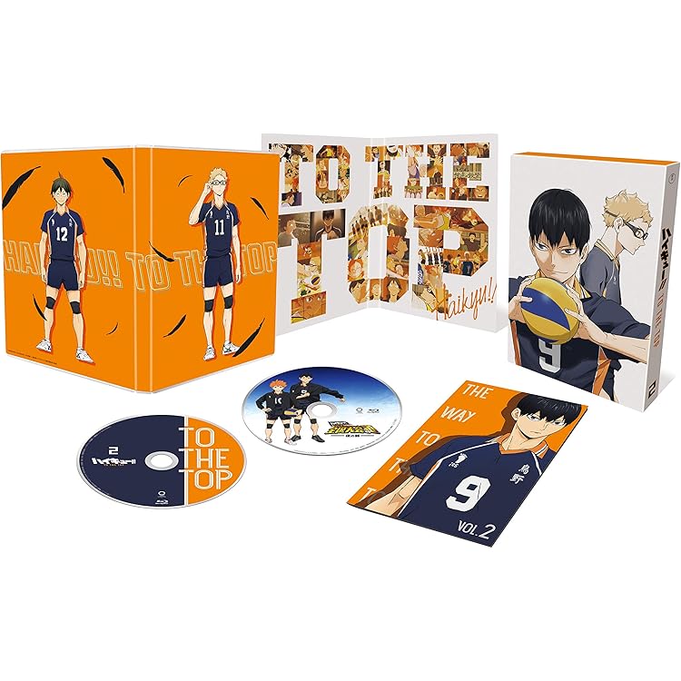 Amazon.co.jp: 【Blu-ray】ハイキュー!! TO THE TOP 初回限定版 全6巻