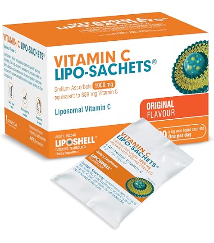 lipo-c dosage per day Lipo-Sachets Kids Liposomal Vitamin C - 500mg Per Serving for Children's Immune Support - Blackcurrant Flavour Vitamin C for Kids - High Absorption, No Added Sugar