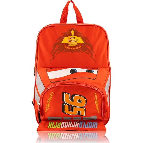 Amazon | Pixar Cars 17 inches Lightning McQueen Shape Luggage