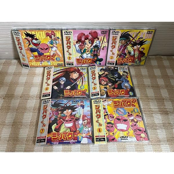 Amazon.co.jp: ジバクくん 全7巻セット [マーケットプレイス DVDセット
