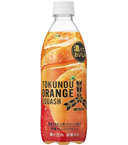 Amazon.co.jp: Asahi Beverages Mitsuya Extra Thick Orange Squash