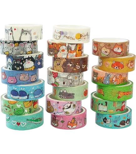 Dubbelzijdige Tape Roller - Intrekbare Lijm Stroken,4 Stuks Scrapbook