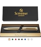 Amazon | Scriveinerヘビーゴールド水性ボールペン、受賞歴のある高級