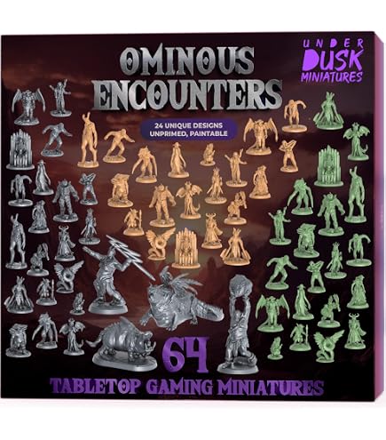 Amazon | DRUNK'N DRAGON DNDガード ミニ25ファンタジーミニチュア