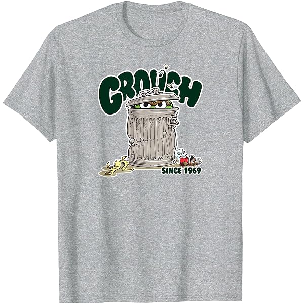Amazon | セサミストリート Sesame Street Oscar Early Grouch Tシャツ