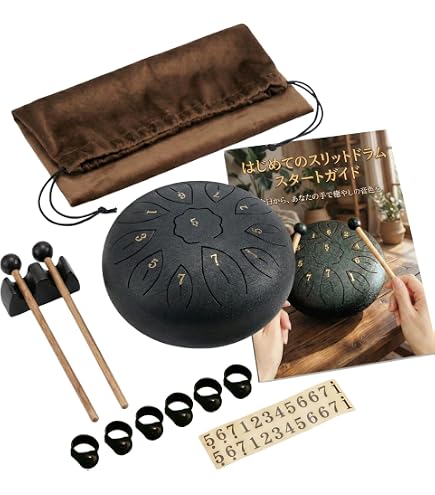 【初心者おすすめ】RAV Vast D Major ハンドパン タングドラム Amazon | Tongue Hand Pan/RAV Vast 2 / D Major / (in case) (Steel