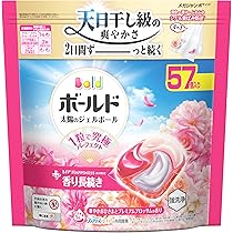 Amazon.co.jp: ボールド 洗濯洗剤 太陽のジェルボール 4in1 華やか